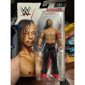 WWE Basic Series 91 Shinsuke Nakamura Action Figure DAMAGED PACKAGING